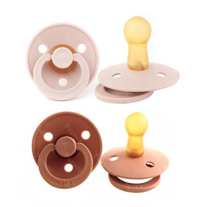 Bibs 1 Fopspeen Duo Woodchuck Blush