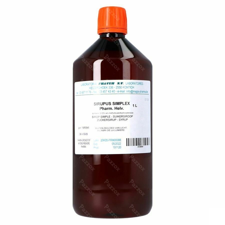 Sirop Simple Conserve 1l Magis