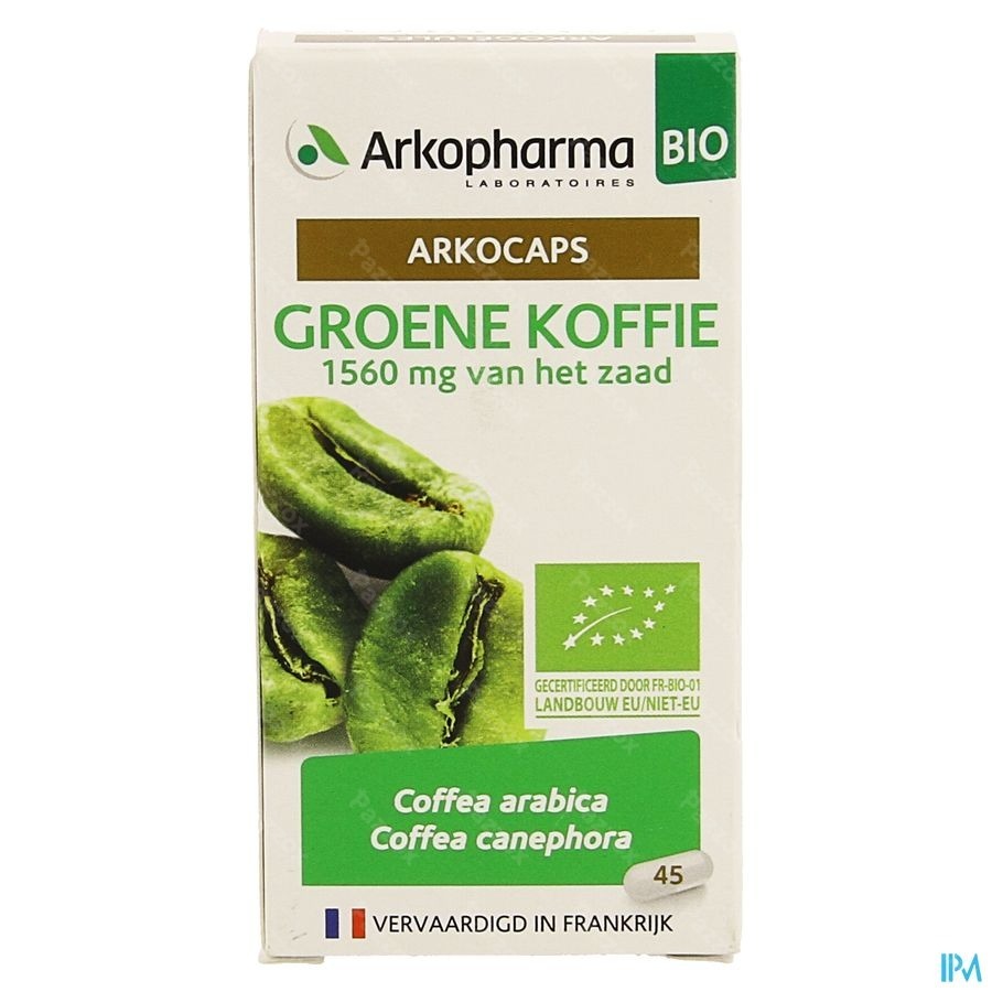 Arkocaps Groene Koffie Bio Caps 45 Nf