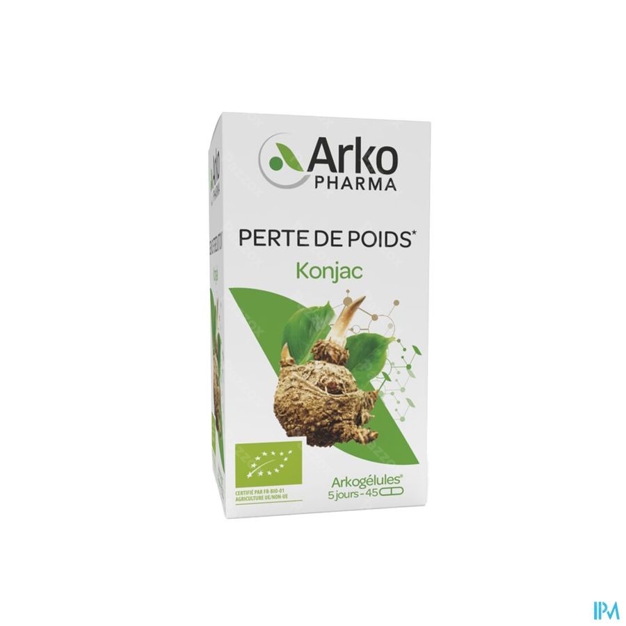 Arkogelules Konjac Bio 45 Gélules 