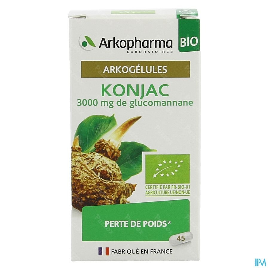 Arkogelules Konjac Bio 45 Gélules 