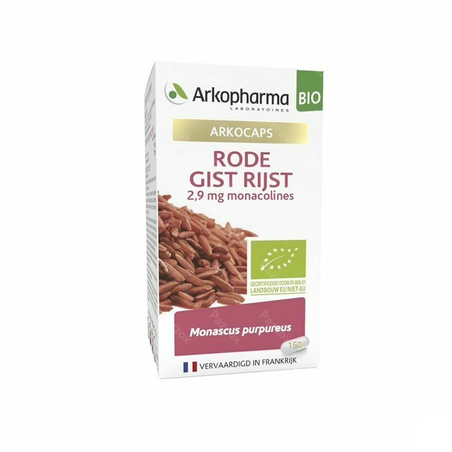 Arkocaps Rode Gist Rijst Bio 150 Capsules 