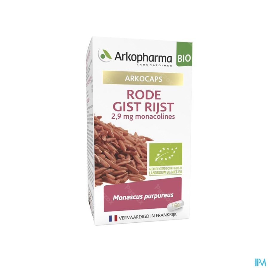 Arkocaps Rode Gist Rijst Bio 150 Capsules 