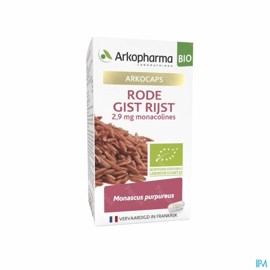 Arkocaps Rode Gist Rijst Bio 150 Capsules 