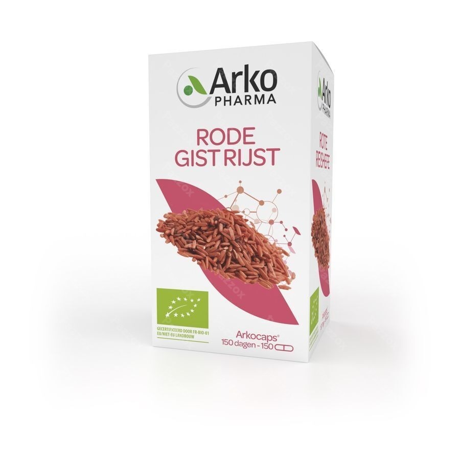 Arkocaps Rode Gist Rijst Bio 150 Capsules 