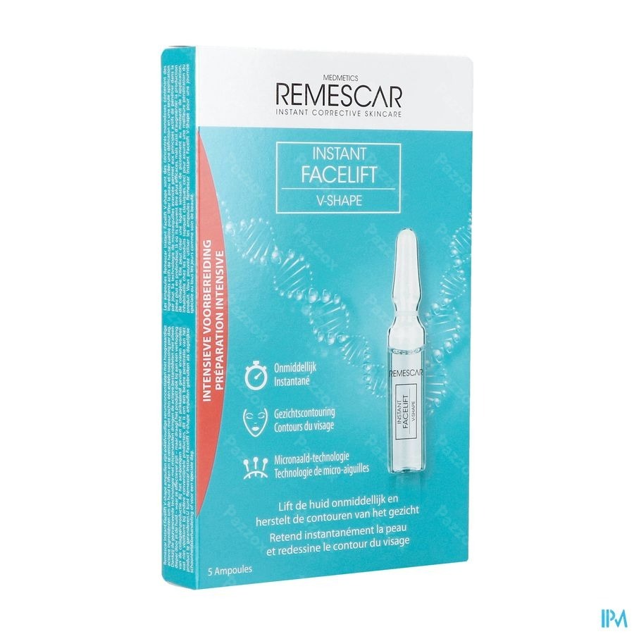 Remescar Instant Facelift V-Shape Ampullen 5x2ml
