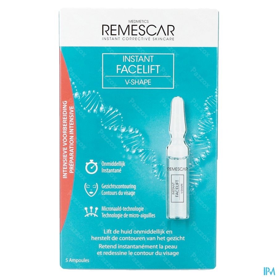 Remescar Instant Facelift V-Shape Ampullen 5x2ml