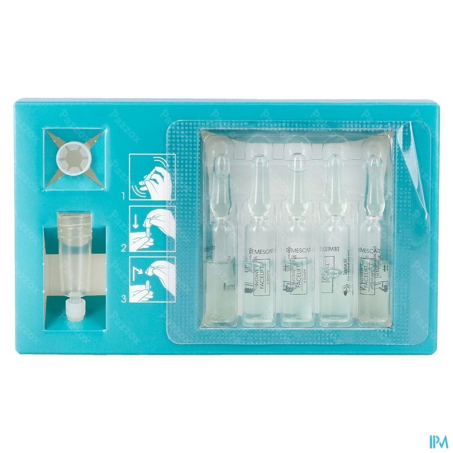 Remescar Instant Facelift V-Shape Ampullen 5x2ml