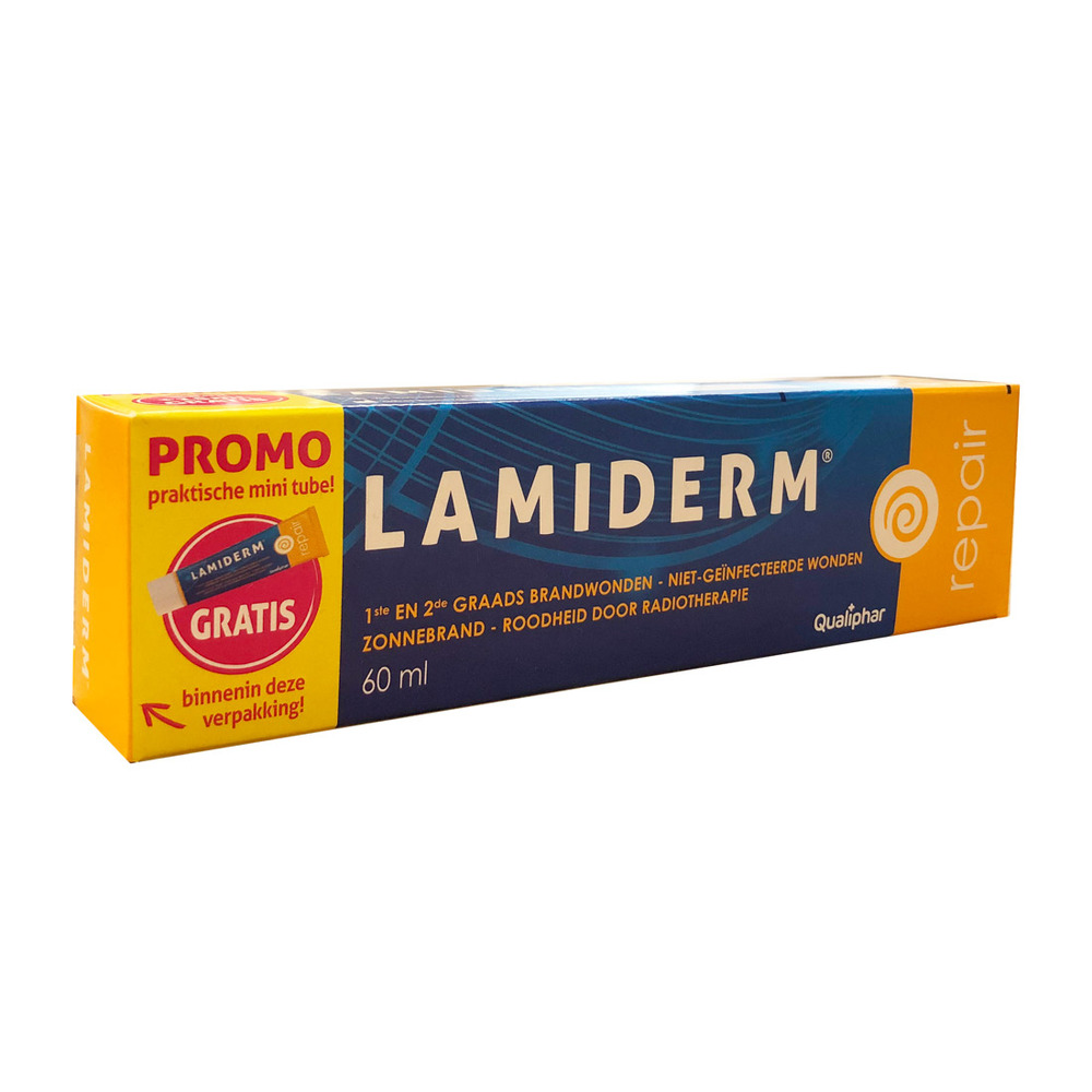 Lamiderm Repair bij Brandwonden 60ml + 15ml Gratis