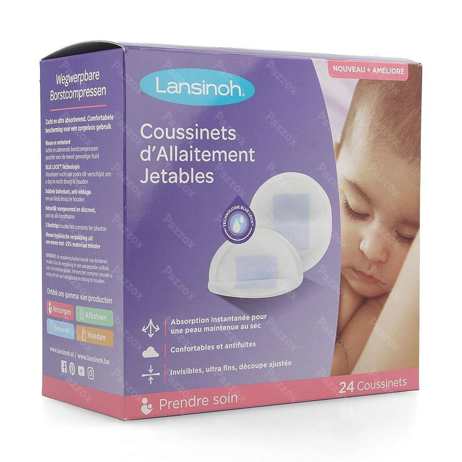 Lansinoh Coussinets D'allaitement Jetables 24pièces