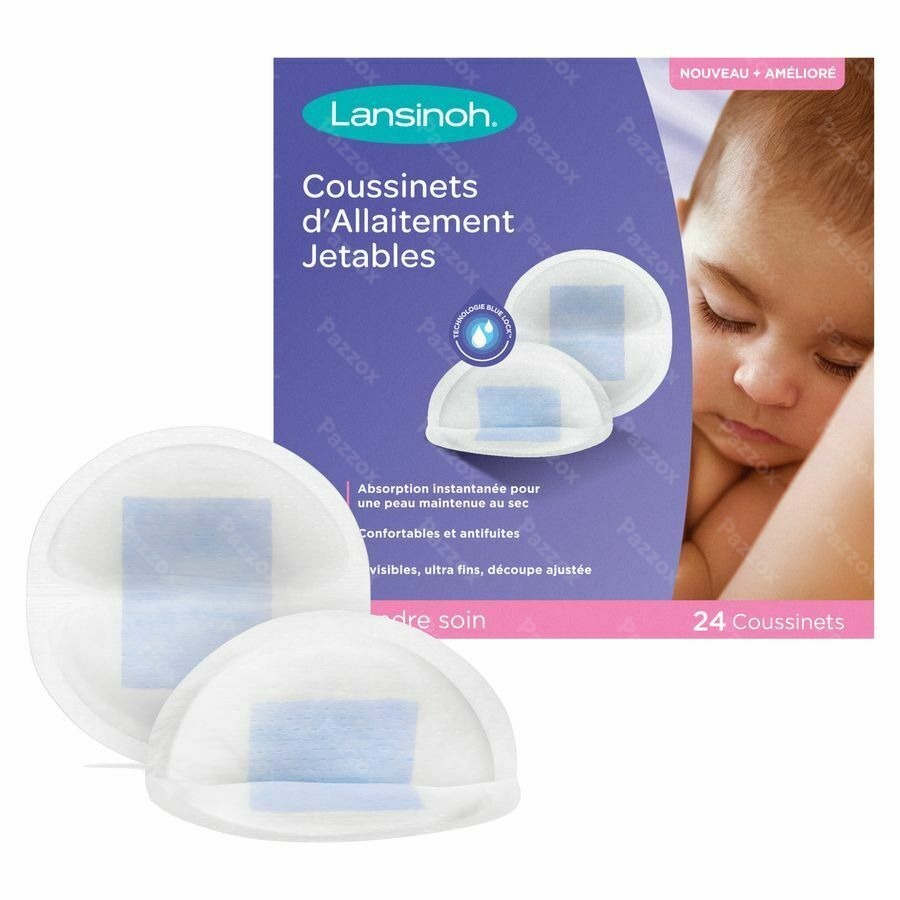 Lansinoh Coussinets D'allaitement Jetables 24pièces
