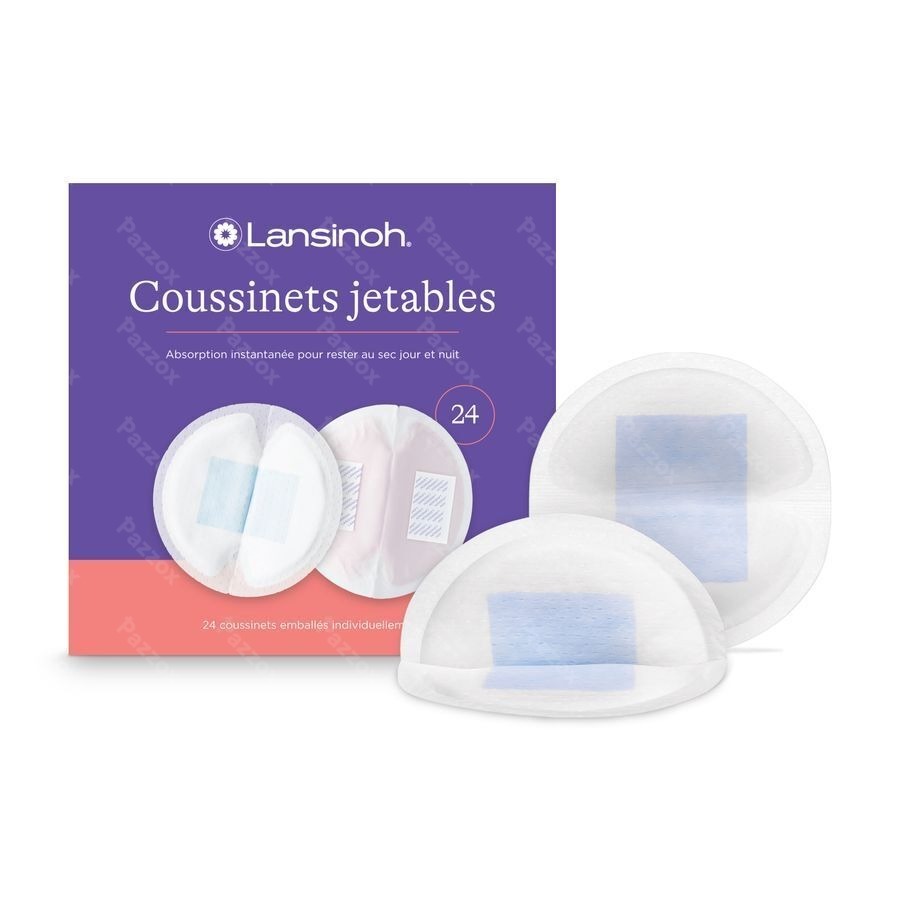 Lansinoh Coussinets D'allaitement Jetables 24pièces