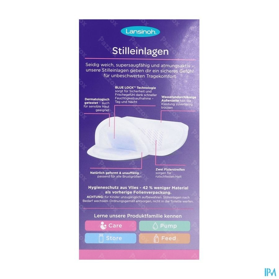 Lansinoh Wegwerpbare Borstcompressen 60stuks
