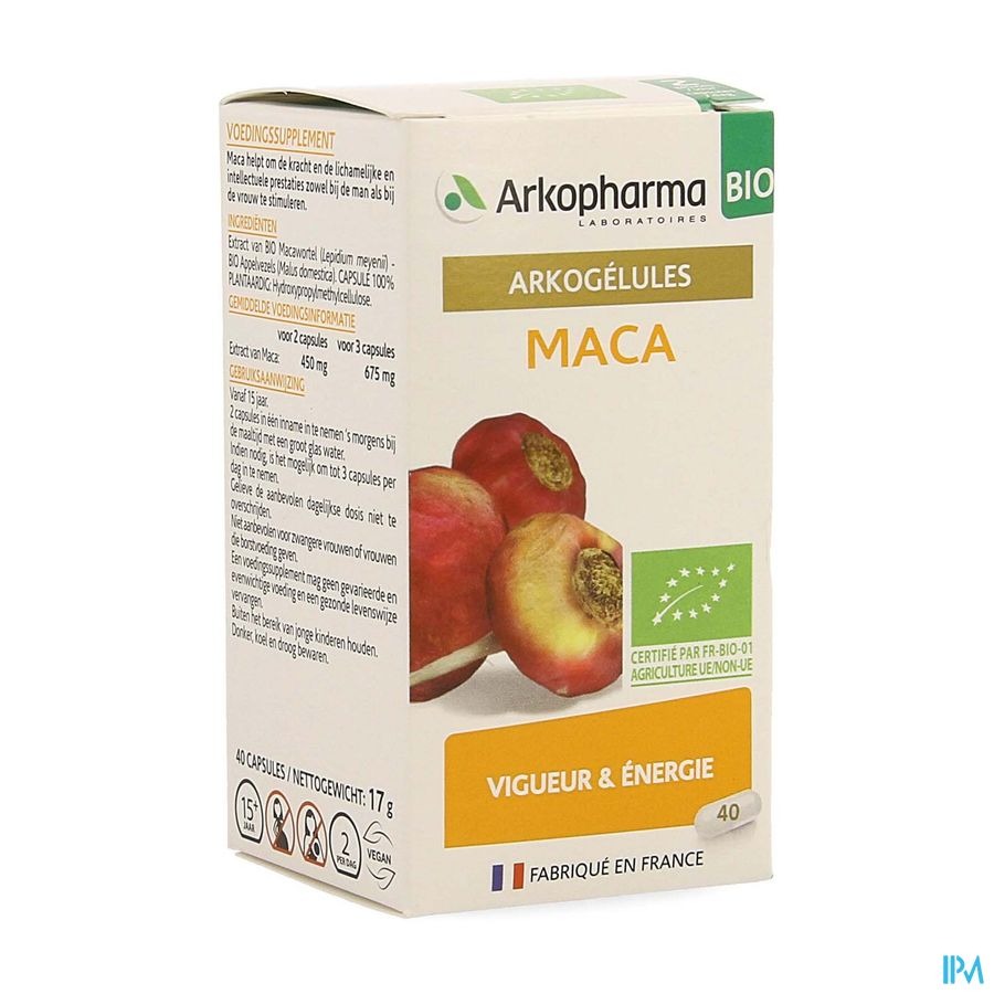 Arkogelules Maca Bio Caps 40