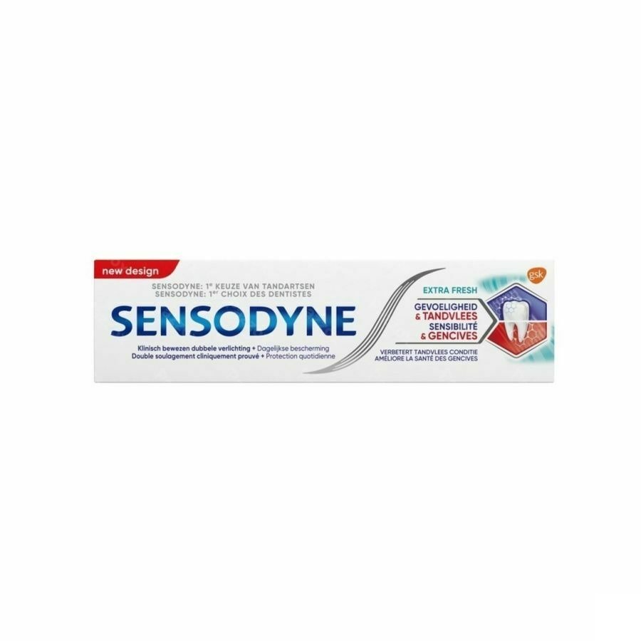 Sensodyne Sens. Gencives Dentifr. Extra Fresh 75ml