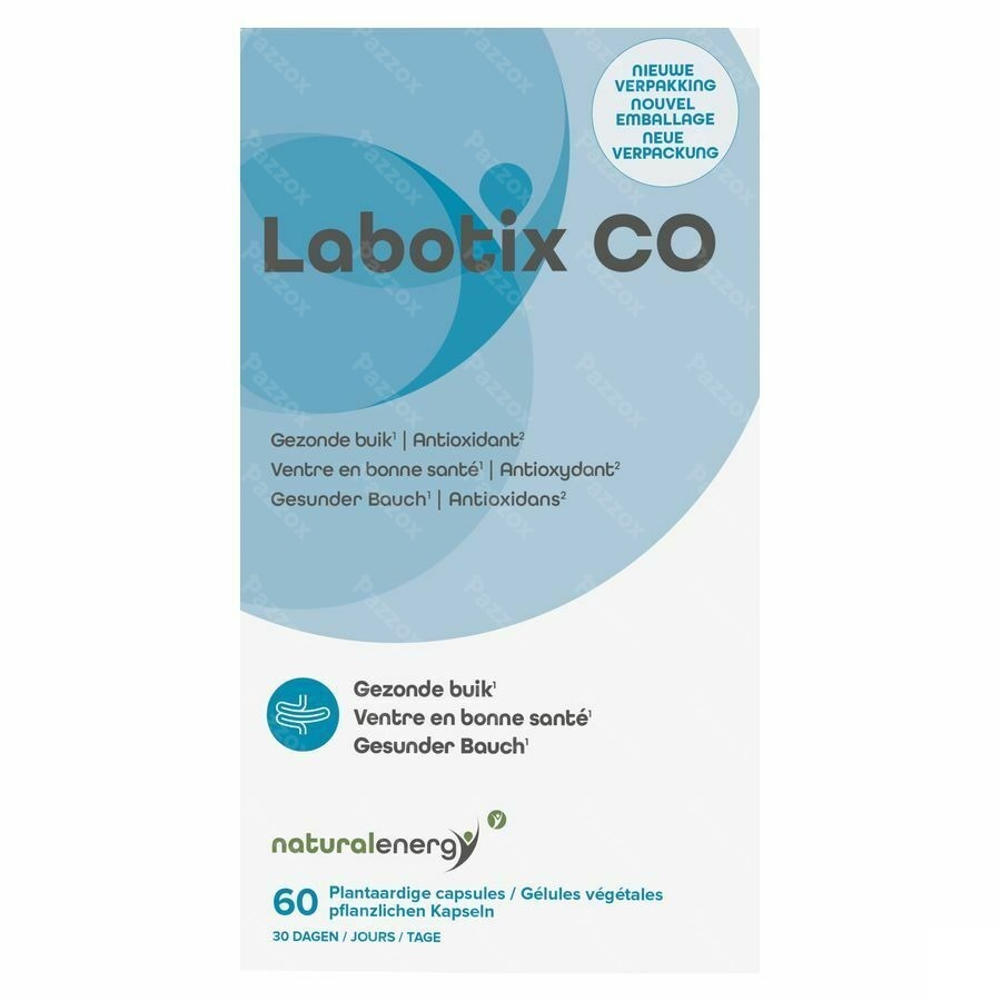 Natural Energy Labotix CO 60 vegetarische capsules