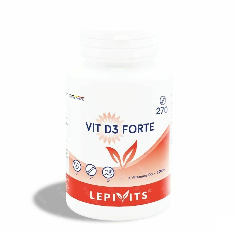 Lepivits Vit D3 Forte 2000ui Tabl 270