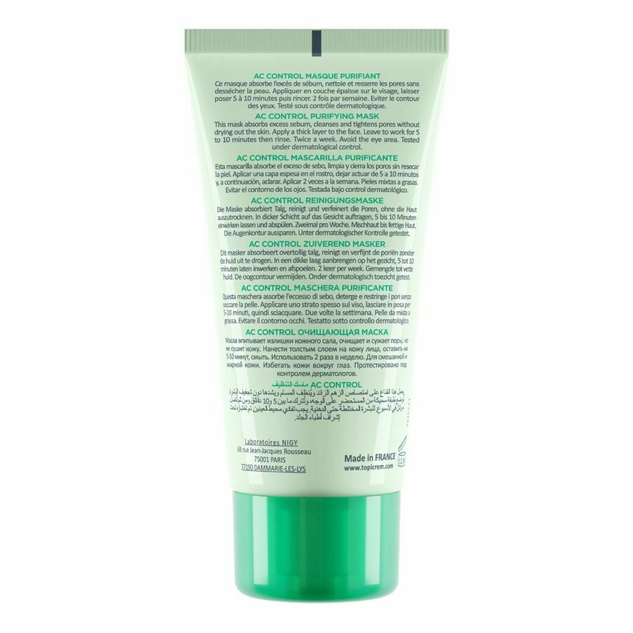 Topicrem Ac Zuiverend Masker 50ml