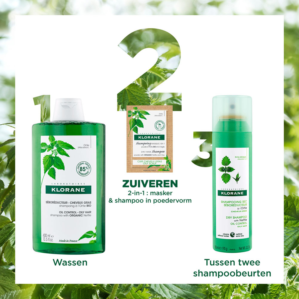 Klorane Capil. Masker Reinigend Brandnetel 8x3g