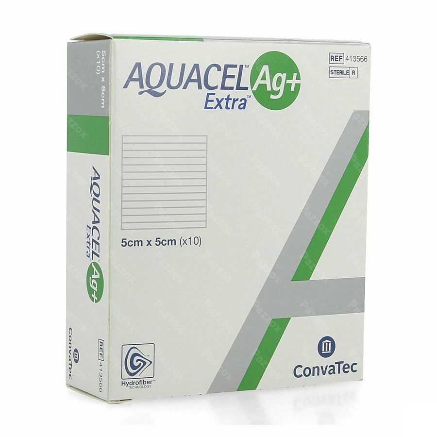 Aquacel Ag+ Extra 5 X 5cm 10 413566