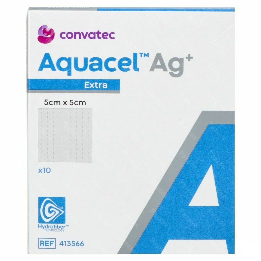 Aquacel Ag+ Extra 5 X 5cm 10 413566