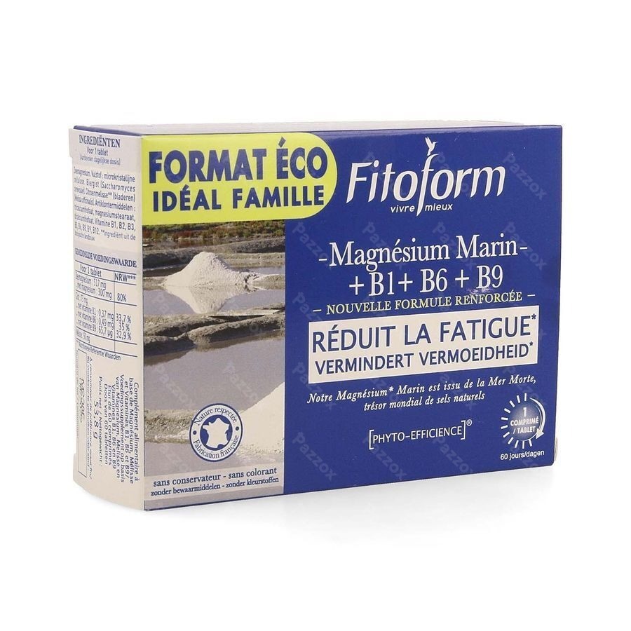 Fitoform Zeemagnesium + B1+b6+b9 Nf Caps 60