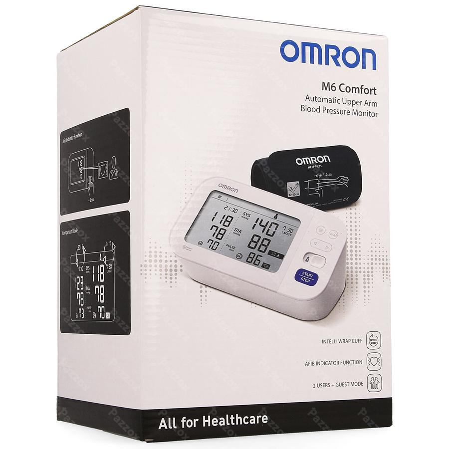 Consequent dealer grot Omron M6 Comfort Bloeddrukmeter Arm Automatisch kopen - Pazzox