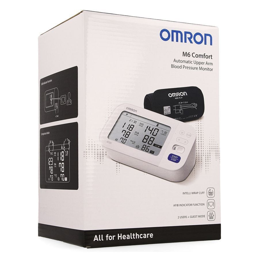 Omron M6 Comfort Bloeddrukmeter Arm Automatisch