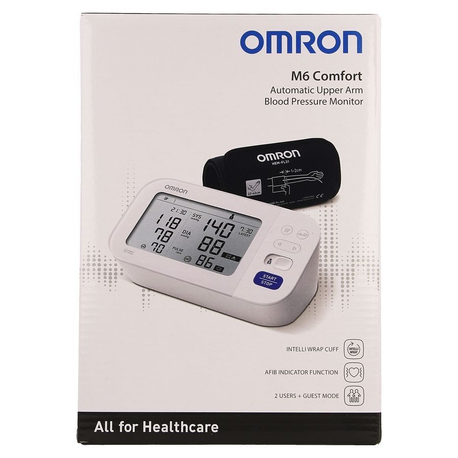 Omron M6 Comfort Bloeddrukmeter Arm Automatisch