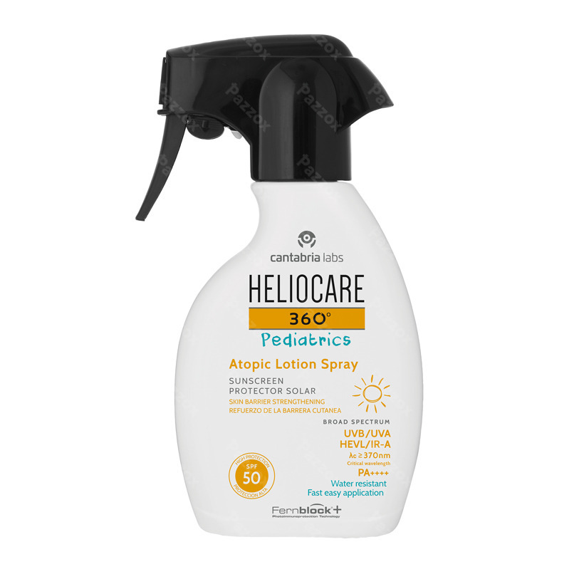 Heliocare 360 Pediat.atopic Lotion Ip50 Spray250ml