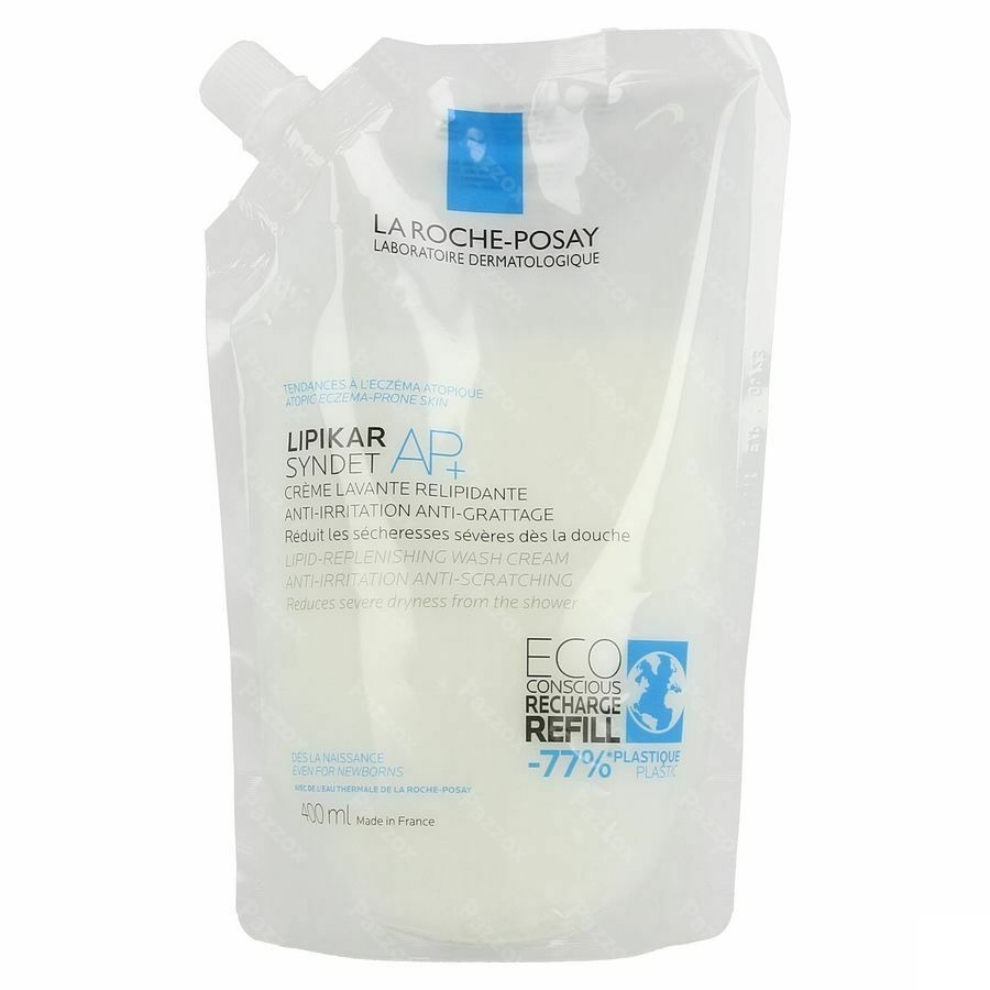 La Roche-Posay Syndet Ap+ Navulling 400ml