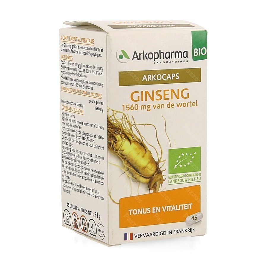 Arkocaps Ginseng Bio Caps 45