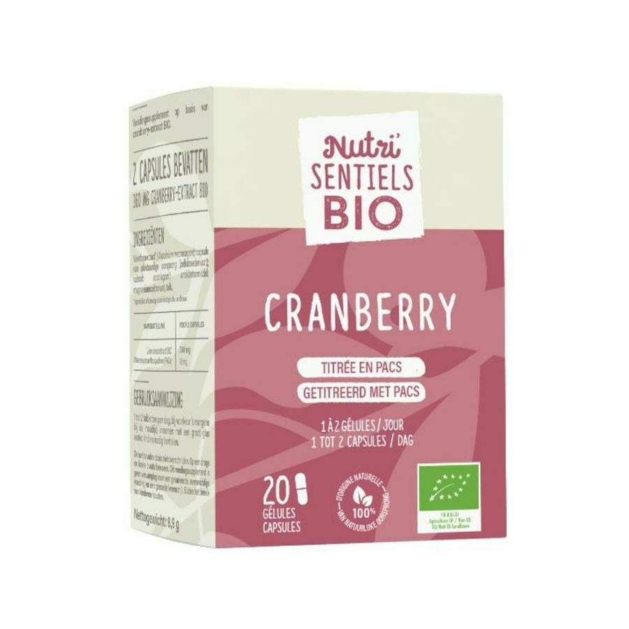 Nutrisentiels Cranberry Bio Comp 20
