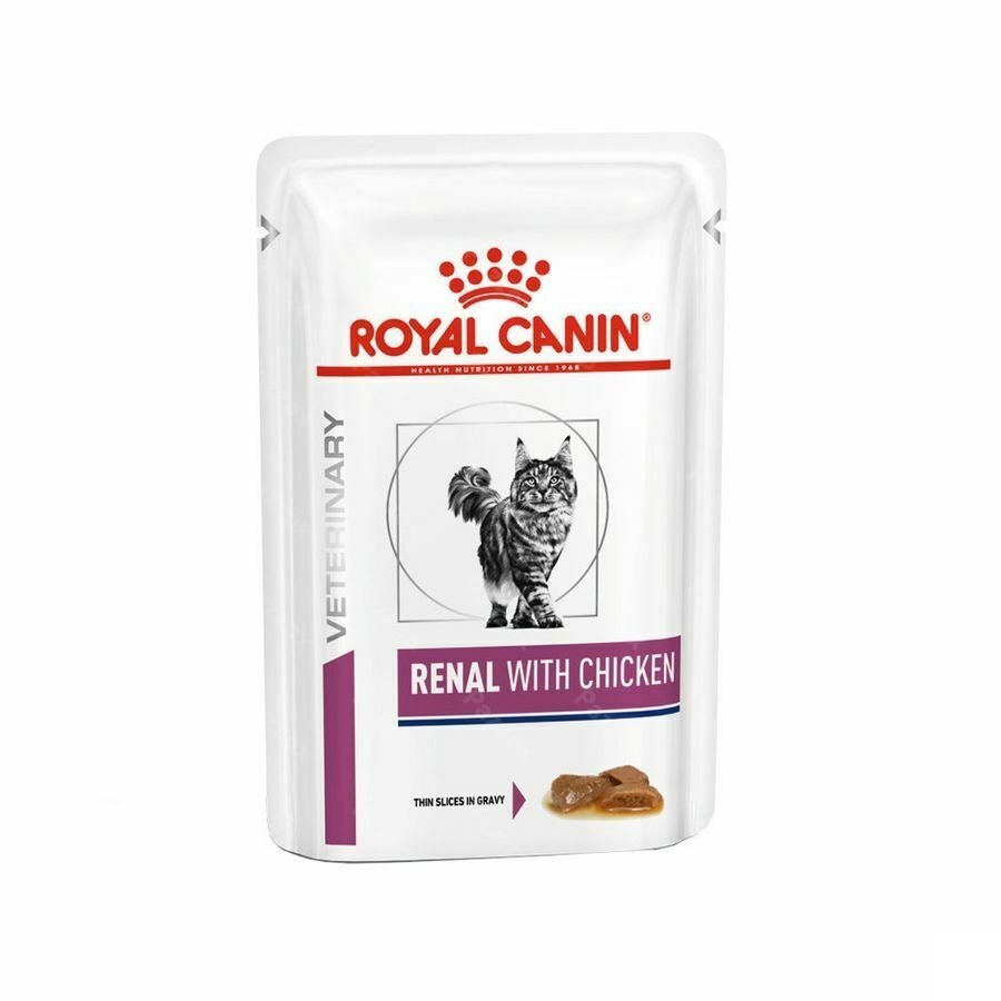 Royal Canin Vdiet Feline Renal Chicken 12x85g
