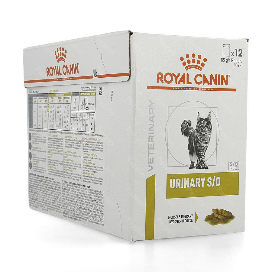 Royal Canin Cat Urinary S/o Morsel Gravy Wet12x85g