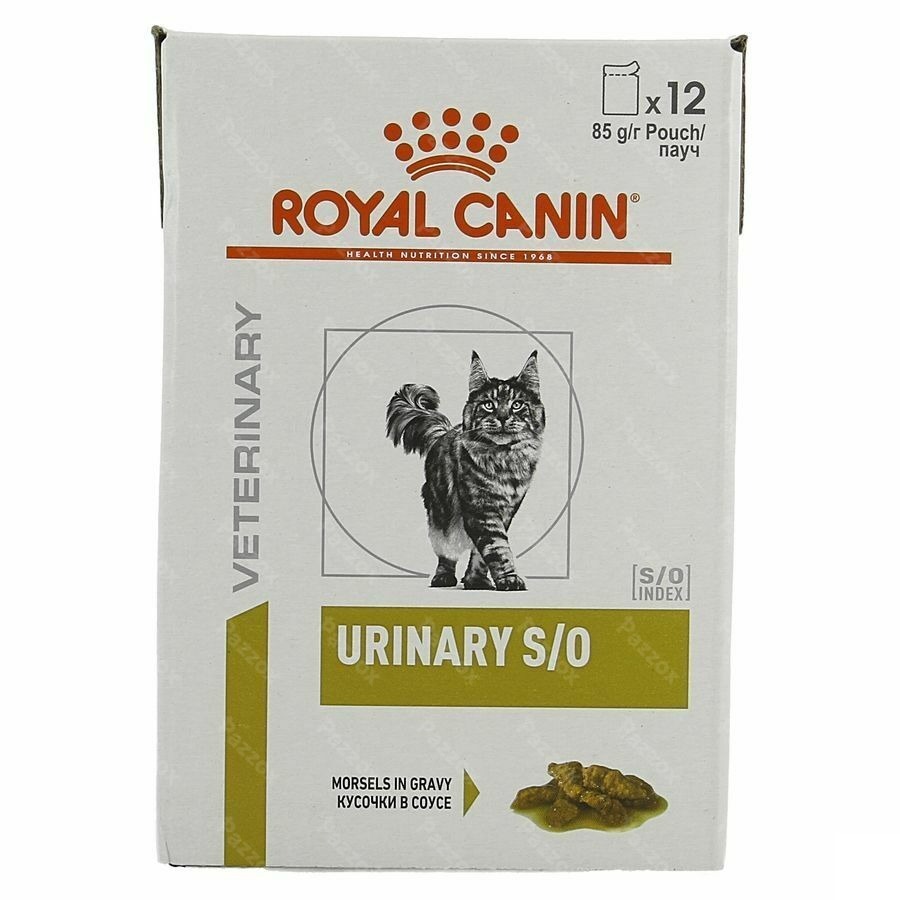 Royal Canin Cat Urinary S/o Morsel Gravy Wet12x85g