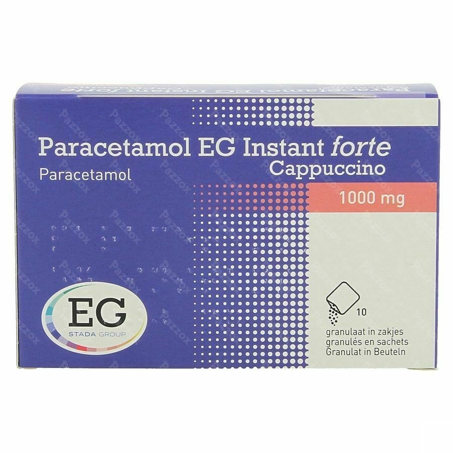 Paracetamol EG Inst.Forte 1G Cappuccino    Sach 10
