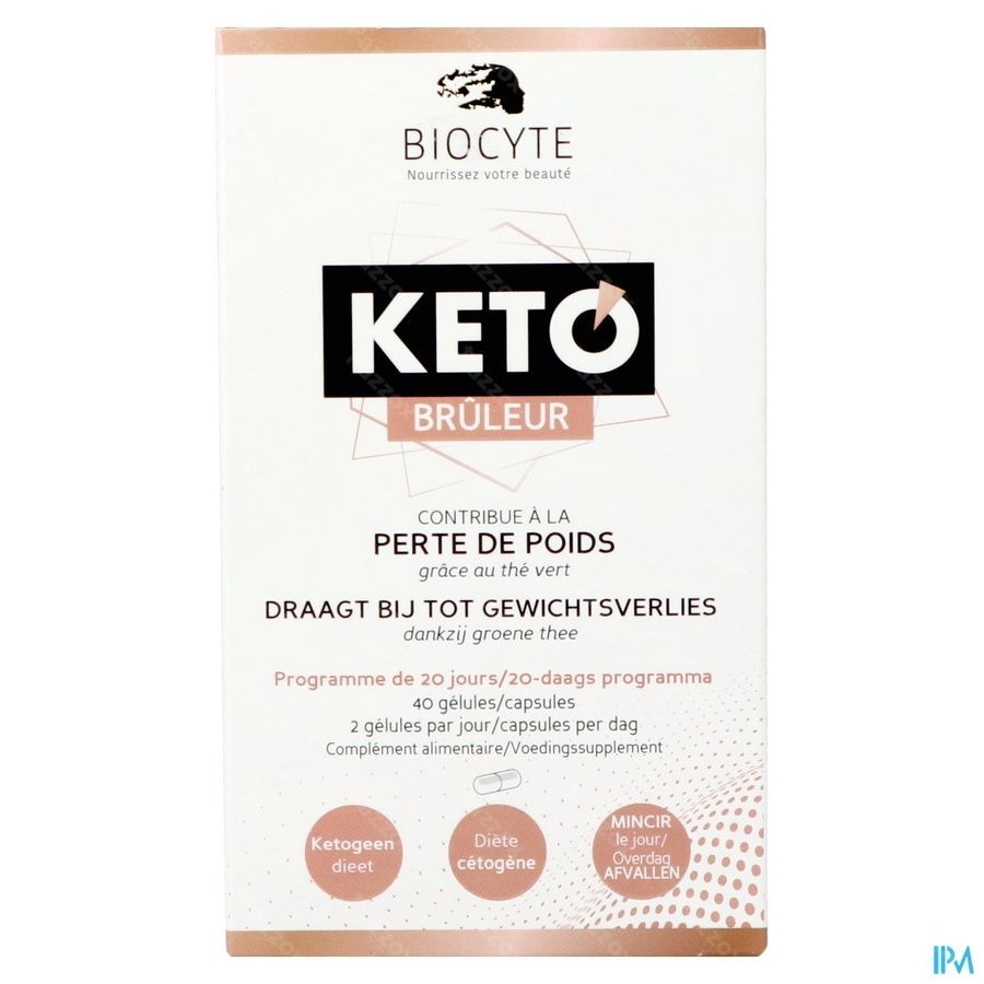 Biocyte Keto Vetverbrander 40 Capsules