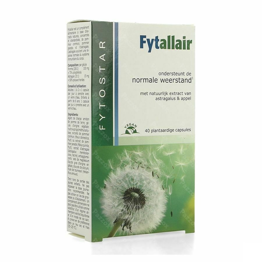 Fytostar Fytallair 40 Plantaardige Capsules
