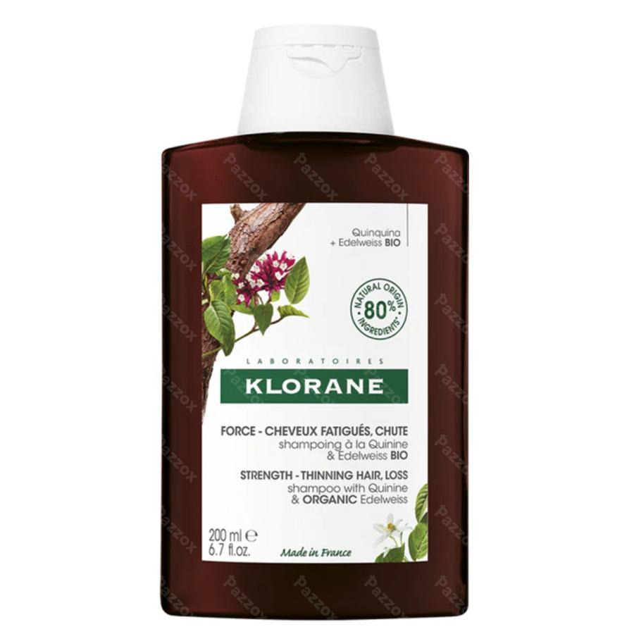 Klorane Haarversterkende Shampoo met Kinine & Edelweiss 200ml