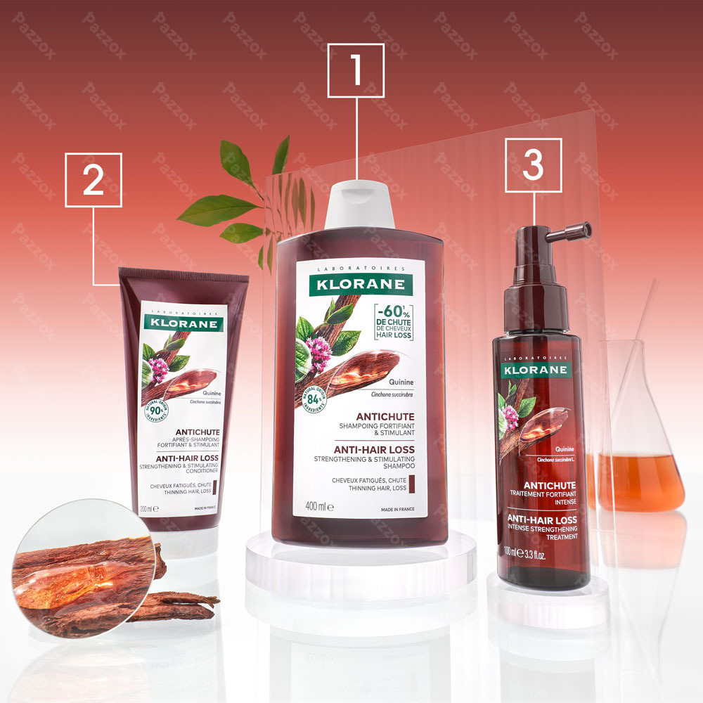 Klorane Haarversterkende Shampoo met Kinine & Edelweiss 200ml