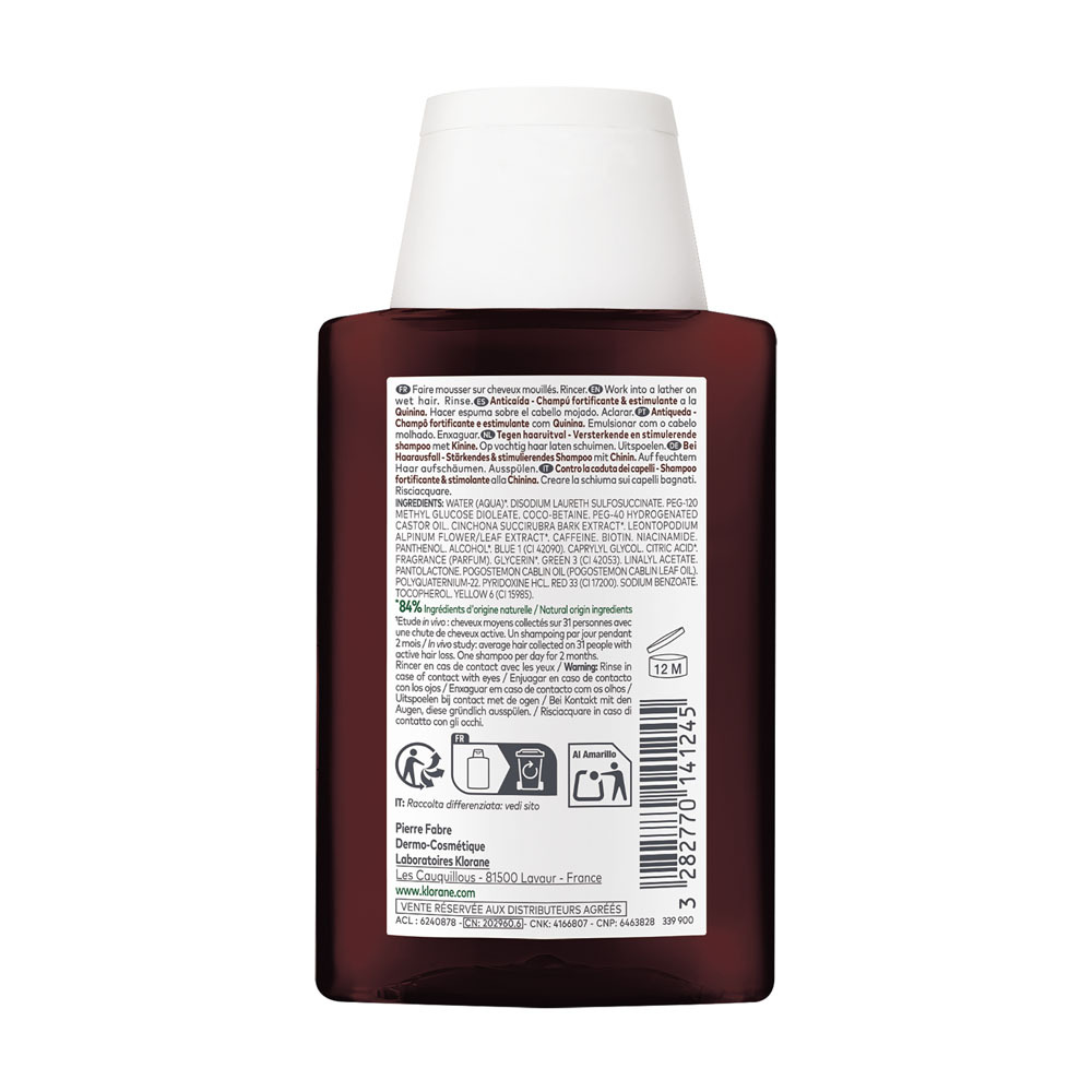 Klorane Capil. Sh Quinine 100ml