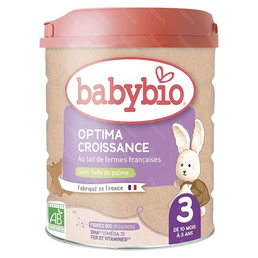 Babybio Optima 3 Lait Croissance 800g
