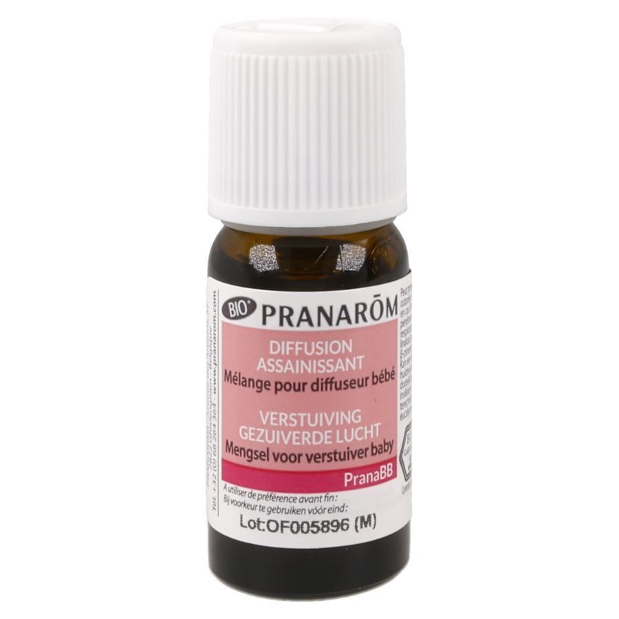 Pranarôm Baby Verstuiving Gezuiverde Lucht 10ml