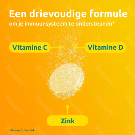 Supradyn Immunity Voedingssupplement Weerstand Vitamine C, D en Zink 30 Bruistabletten