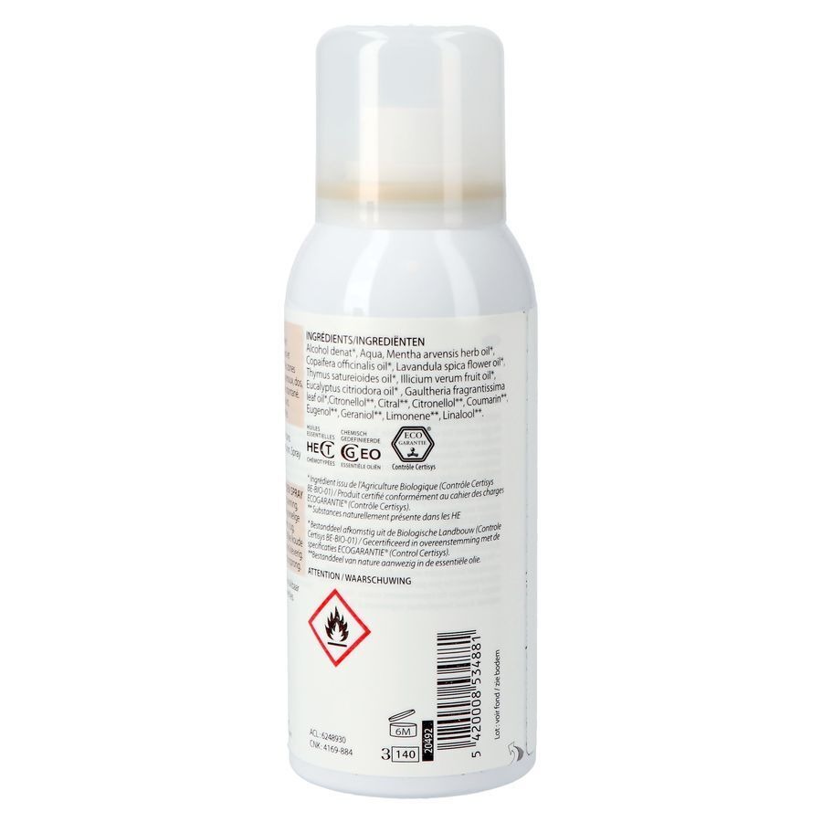 Pranarôm Aromalgic Spray Concentre Bio 75ml