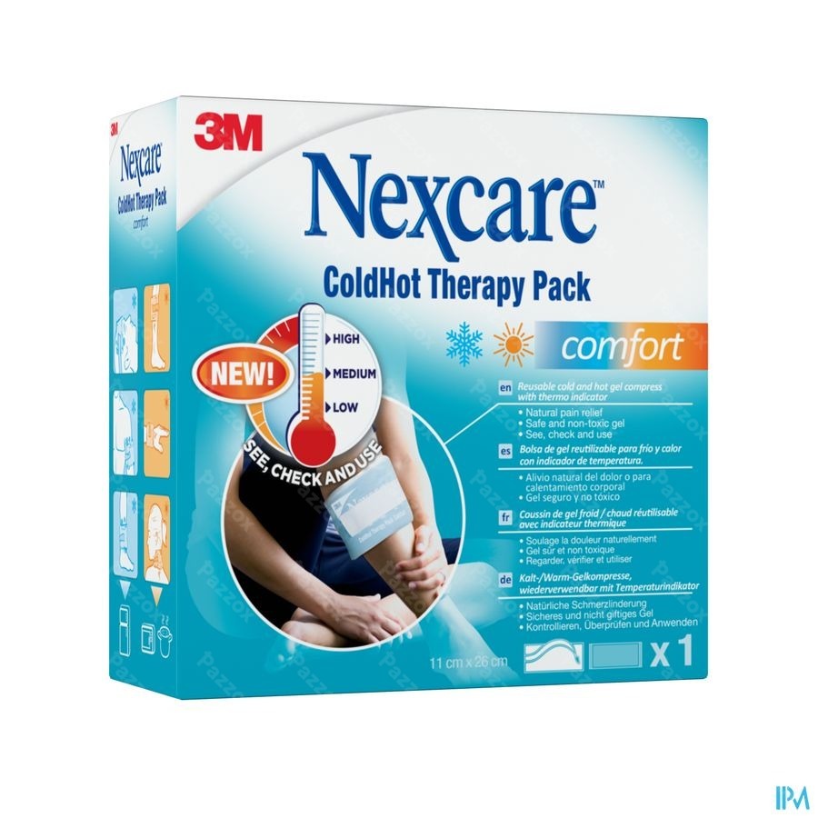 N1571ti-dab Nexcare Coldhot Therapy Pack Comfort Zonetemperatuur Indicator, 260 Mm X 110 Mm