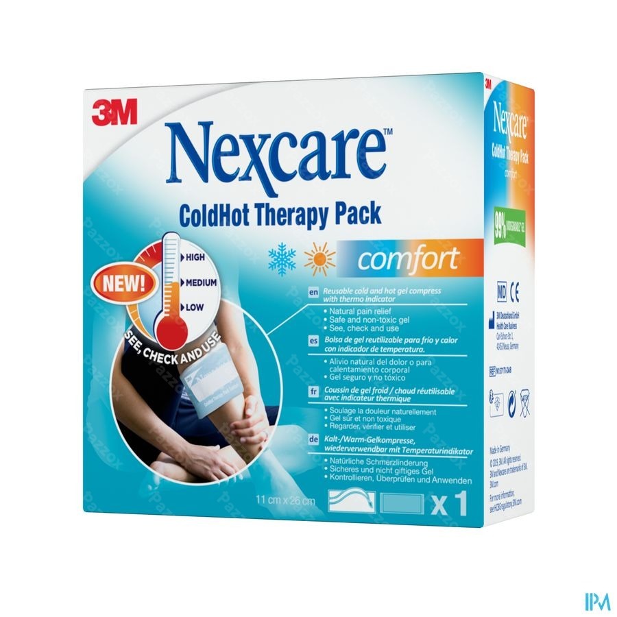 N1571ti-dab Nexcare Coldhot Therapy Pack Comfort Zonetemperatuur Indicator, 260 Mm X 110 Mm