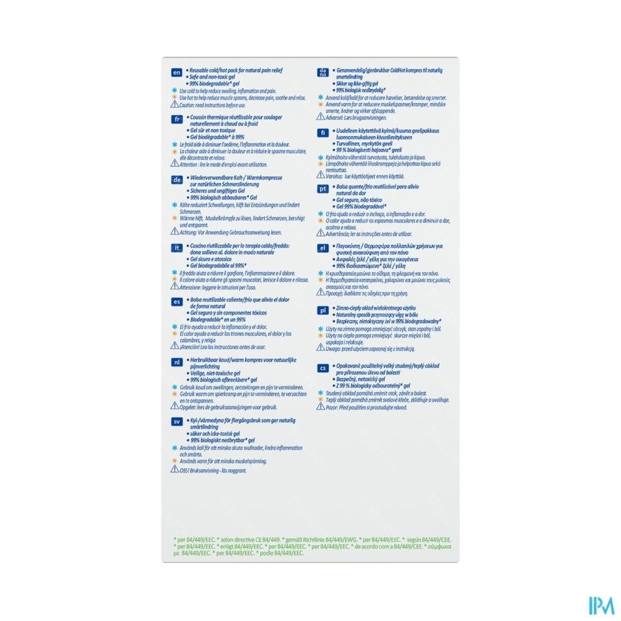 N1578dab Nexcare Coldhot Therapy Pack Pack Maxi, 300 Mm X 195 Mm