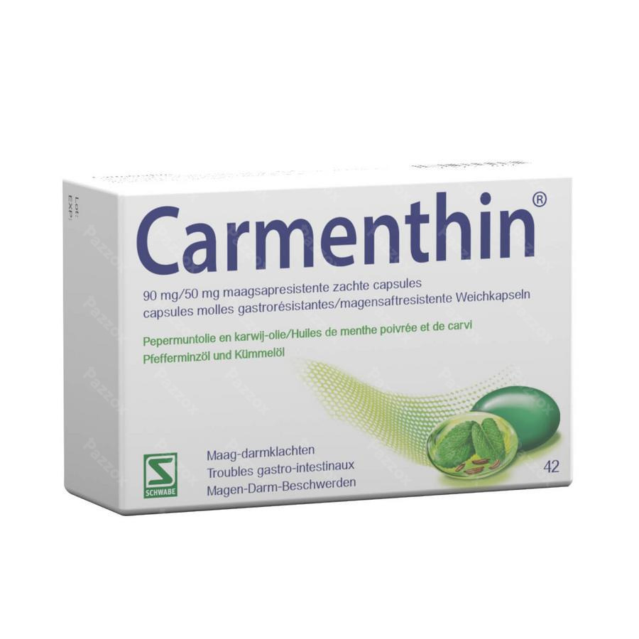 Carmenthin® 42 Maagsapresistente Zachte Capsules 